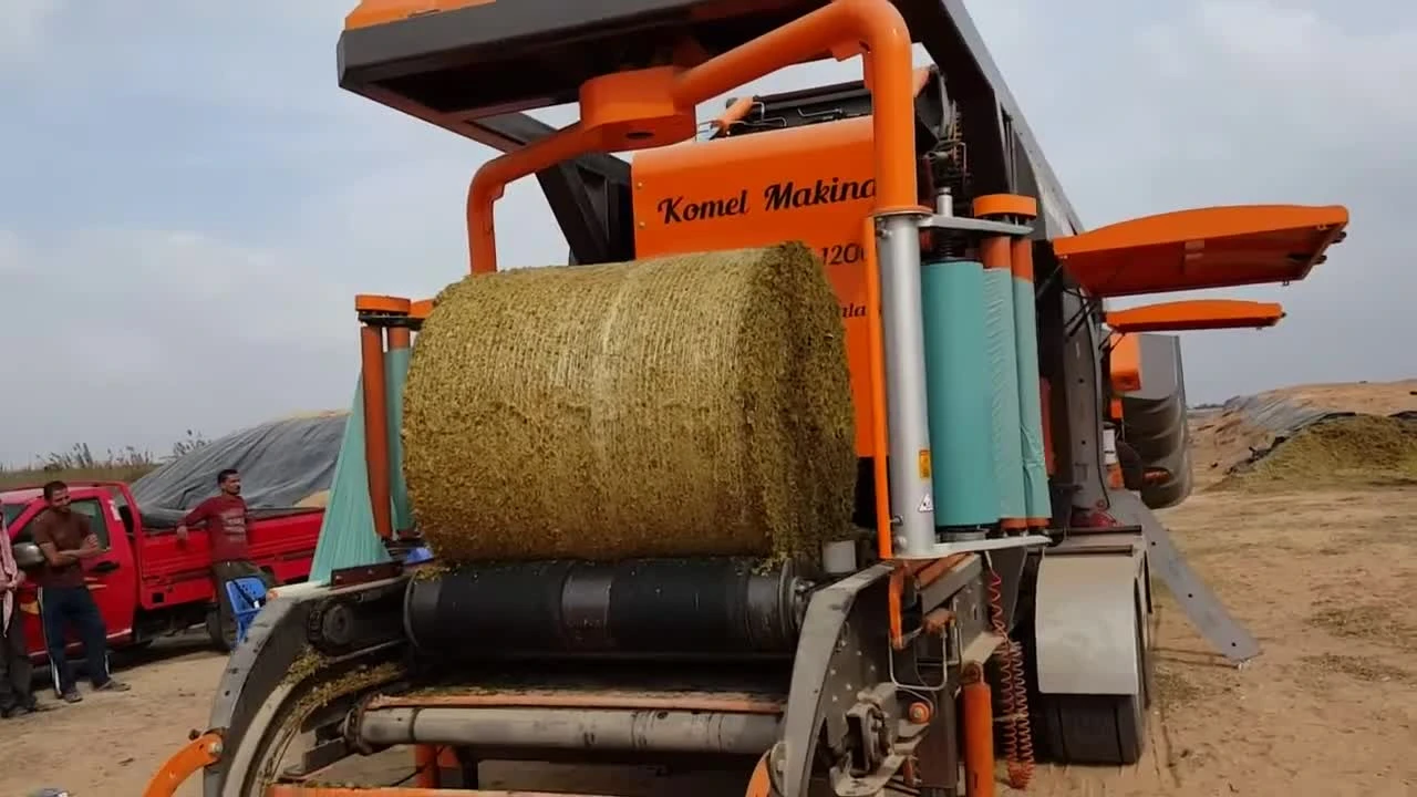 سیلاژ علوفه 800 تا 1200 کیلویی komel-شرکت جاوید کشت لیزری