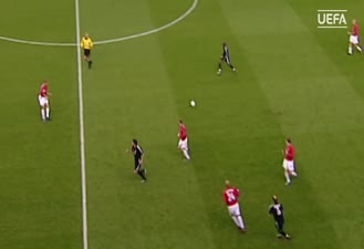 هتریک رونالدو بازی رئال مادرید و منچستر یونایتد 2003