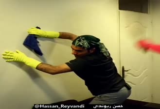 هیچ وقت خونه تکونی رو به مردا ندید