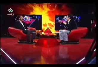 فیروز کریمی در برنامه مثلث شیشه ای