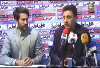 نشست خبری امیر قلعه نوعی پس از بازی پرسپولیس