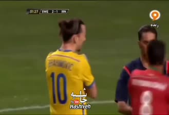 یا علی گفتن عادل فردوسی پور هنگام قیچی زلاتان