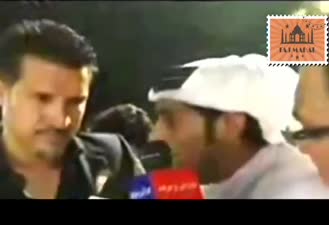 علی دایی گزارشگر عرب رو با خاک یکسان میکنه