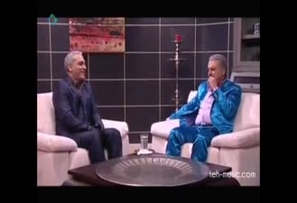 چاپلوسی مهران مدیری برای جمشید هزارپا