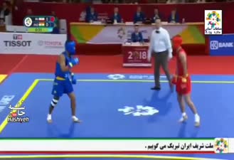 حرکت پهلوانانه و زیبای عرفان آهنگریان
