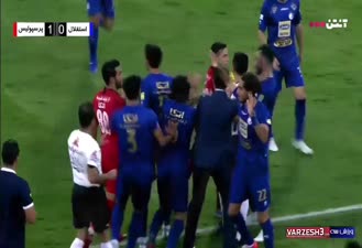 درگیری و دعوا استقلال و پرسپولیس