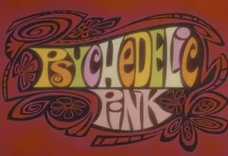 کارتون پلنگ صورتی Psychedelic