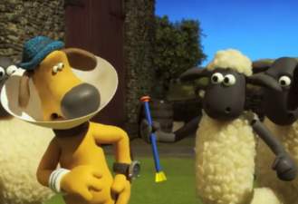 انیمیشن بره ناقلا - Shaun the sheep مخروط شرم