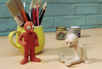 انیمیشن مرد خمیری Morph - سکسکه