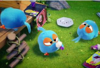 انیمیشن پرندگان عصبانی Angry Birds - کوچکترین سلاح