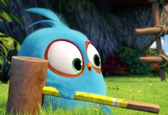انیمیشن پرندگان عصبانی Angry Birds - ترفند ضربه زدن