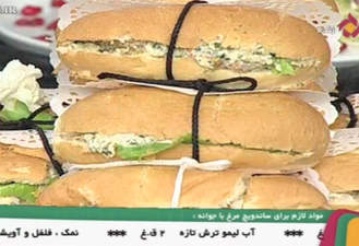 آشپزی ساندویچ مرغ با جوانه