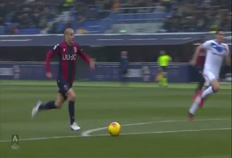 خلاصه بازی بولونیا 2 برشا 1 سری آ 2020