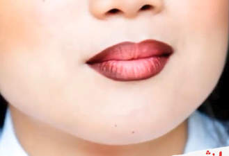 آموزش آرایش لب به روش آمبره