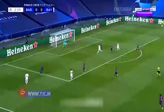 گل‌های بازی بایرن مونیخ و بارسلونا در لیگ قهرمانان اروپا ( 8 - 2 )