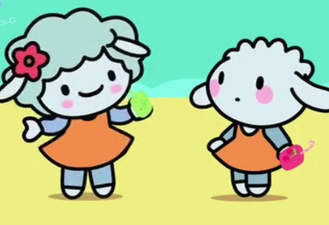 کارتون ببعی و ببعو بازی در ساحل