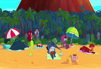 انیمیشن Zig Sharko  / آتش کوسه