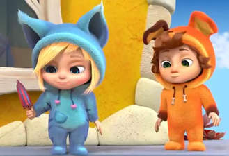 کارتون دیو و آوا / عنکبوت ایتسی بیتسی Itsy Bitsy Spider /  Dave and Ava