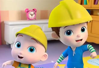 کارتون جو جو / بیاید یه خونه برای بینگو بسازیم / Let’s Build a House for Bingo / Super JoJo