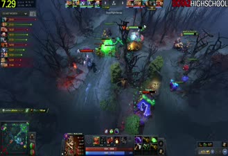 بازی دوتادو / Dota 2 / سرعت دیوانه وار حمله به مزرعه /  Troll Warlord Crazy Speed Farming Raid Boss Build 