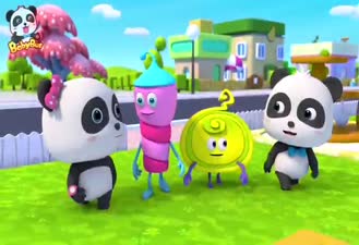 کارتون بچه اتوبوس / آهنگ عادت های خوب / آهنگ سلام / Hello Song / Good Habits Song / BabyBus
