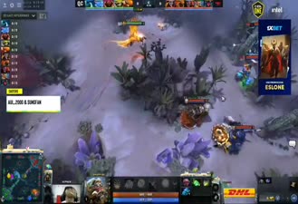 دوتادو / Dota 2  /  خدمه ی کوینسی در مقابل T1 / T1 vs Quincy Crew / SEA vs NA Upper Bracket