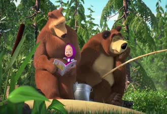 کارتون ماشا و خرس / داستان ماهی / Masha and the Bear / Fishy story