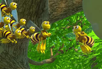 کارتون نبض جنگل / زنبور عسل /  Jungle Beat / Munki and Trunk / Bee Plot