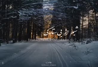 دکلمه زیبای مرغ شب خوان هوشنگ ابتهاج