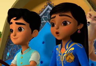 کارتون های دیزنی / میرا / تبلای فراری / Case of the Runaway Tabla / Mira, Royal Detective / Disney Junior