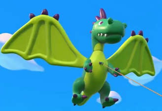 کارتون های نتفلیکس / اژدها / Dragon Delivery Dupe / Netflix Jr