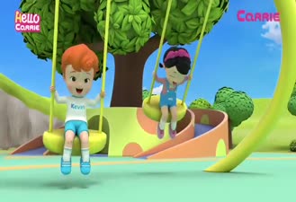 کارتون سلام کاریا / آهنگ ABC  توی زمین بازی / ABC with Carrie / ABC in the playground / Hello Carrie