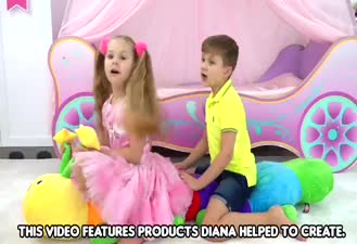 برنامه کودک دیانا و روما / دیانا و روما می خواهند مجری شوند / Diana and Roma want to perform on the same stage / Kids Diana Show