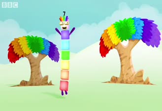 کارتون بلوک های شماره دار / هفت اشعه ی خورشید / Seven Rays of Sunshine / Numberblocks