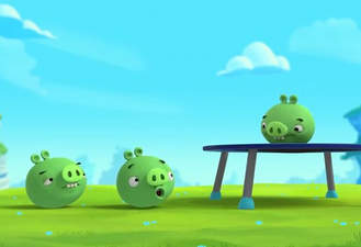 کارتون انگریبردز / Angry Birds / تیرکمون / Angry Birds Slingshot Stories S2