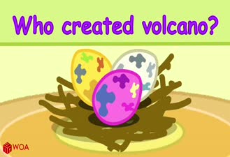 کارتون ولفو / Wolfoo Channel / آتشفشان فوران می کند / Wolfoo Makes Volcano Eruption