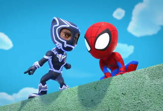 کارتون های دیزنی / مارول عنکبوتی و دوستان شگفت انگیزش / جاده خشمگین کرگدن / Marvel's Spidey and His Amazing Friends / Road Raging Rhino/ Disney Junior
