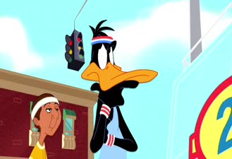 کارتون لونی تونز / دافی و پورکی در ماراتن می‌دوند / Looney Tunes / Daffy and Porky Run a Marathon