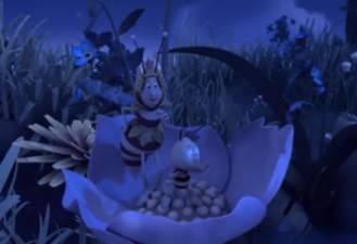 کارتون مایا زنبوره / شبگردی باهم دیگر / Together through the night / Maya the bee