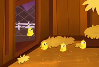 کارتون پنج تا جوجه / لالایی برای کودکان / Five Little Chicks / Lullaby for Kids