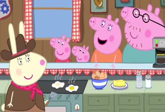 کارتون پیپا پیگ / Peppa Pig / بابا با کامیون هیولا رانندگی می کند! / Daddy Pig Drives a Monster Truck