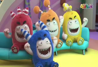 کارتون اودی دی بودز / Oddbods /  کُشتیِ ساده / Slick's ​Wrestling Challenge