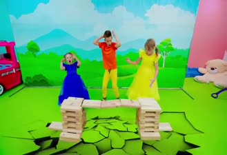 برنامه کودک ولد و نیکی / Vlad and Niki /  پل لندن در حال سقوطه / Five Kids London Bridge is Falling Down
