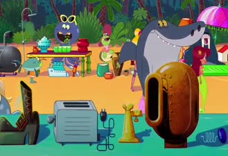 کارتون زیگ و شارکو / مرغ بزرگ و زیگ کوچولو /  BIG CHICKEN & LITTLE ZIG / Zig & Sharko