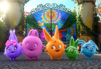 کارتون خرگوش های آفتابی / طناب‌کشی / Tir à la corde / Sunny Bunnies