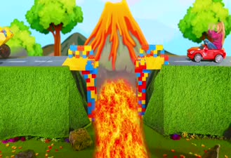 برنامه کودک کیندر / پل بسازیم / Kids Learn to Build a Bridge / Kinder 