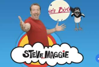 برنامه کودک استیو و مگی/ کیک تولد شکلاتی / Chocolate Birthday Cake / Steve and Maggie