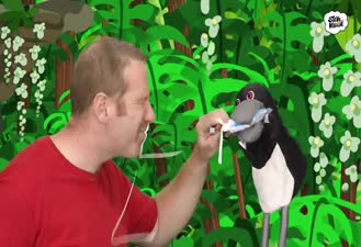 برنامه کودک استیو و مگی / موی خنده دار و مسواک زدن دندان / Funny Haircut and Brush your Teeth from Steve and Maggie
