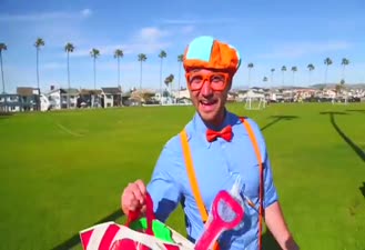 برنامه کودک بلیپی / Blippi / آموزش رنگ و شمارش در ساحل