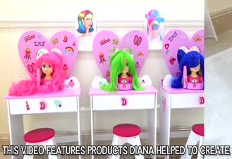 برنامه کودک دیانا / سالن زیبایی / Diana / beauty salon